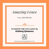 AMAZING GRACE Vocal Solo & Collections sheet music cover